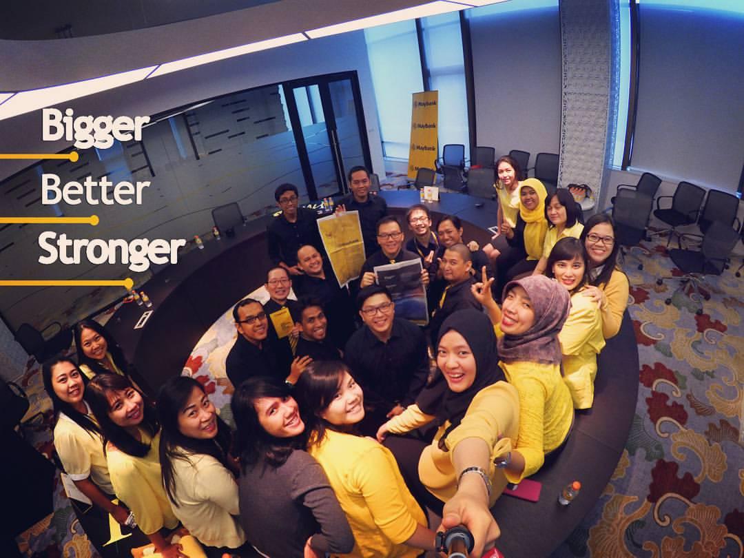 w_luki's tweet photo. @MaybankID bigger better stronger #MaybankIndonesia https://t.co/Uv23H2u3wF
