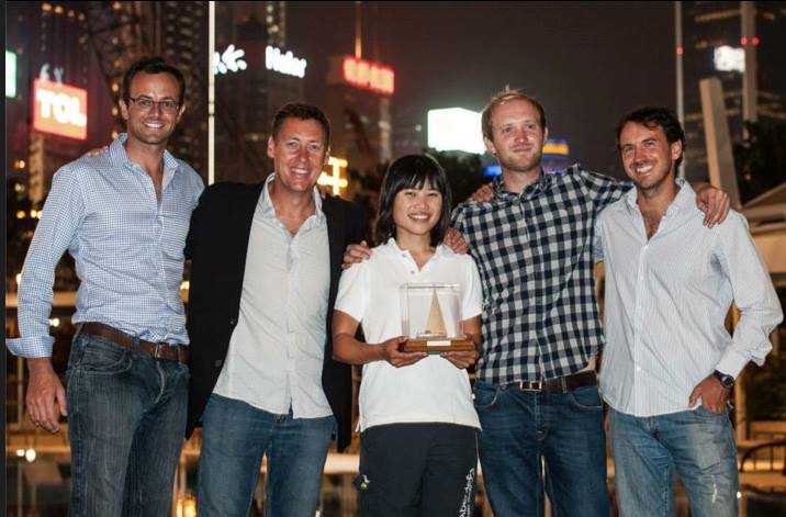 nickmoloney's tweet photo. 2 years ago today. New sailing record Around Hong Kong Island with this great gang @AberdeenAsset... #recordchaser https://t.co/x9v9HGPNCb