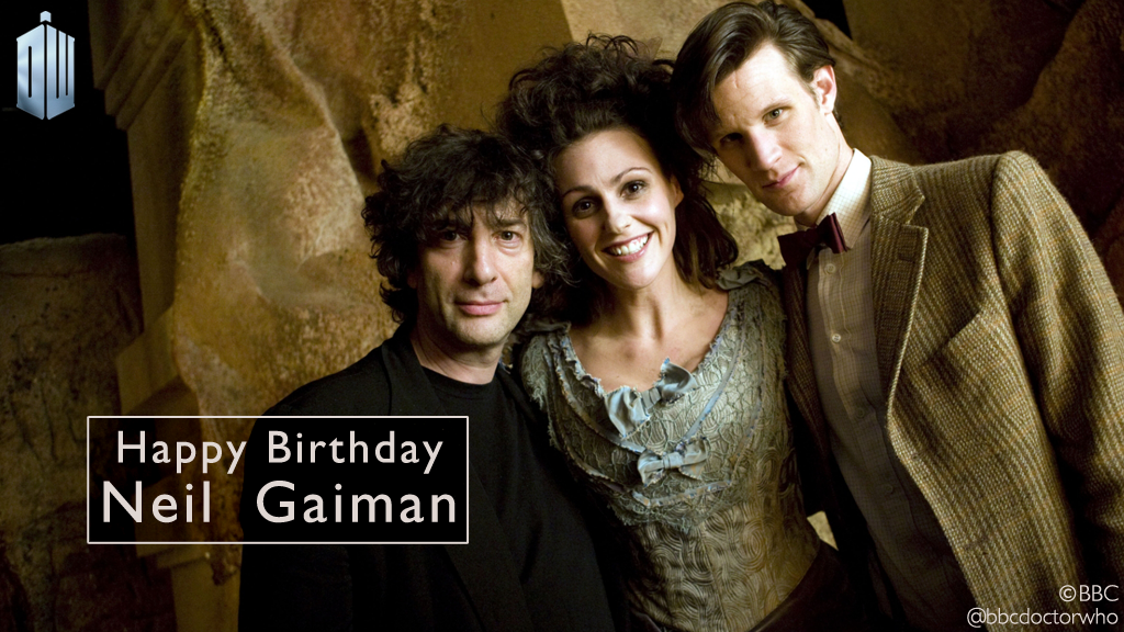 Happy birthday to  and we ve some great videos with Neil Gaiman at  