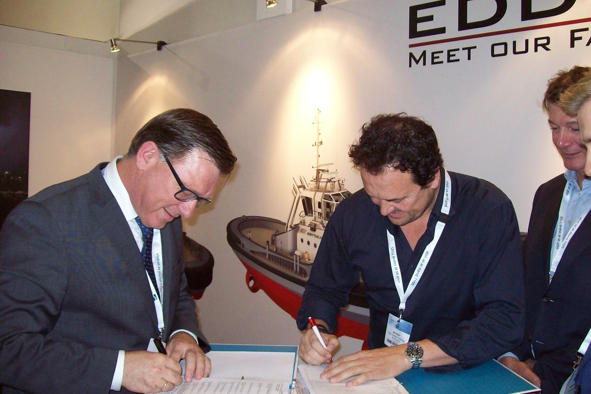 Holland Shipyards has signed a contract to build a second Eddy Tug for Iskes Towage &amp; Salvage.