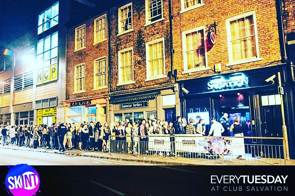 SKINT York tweet media