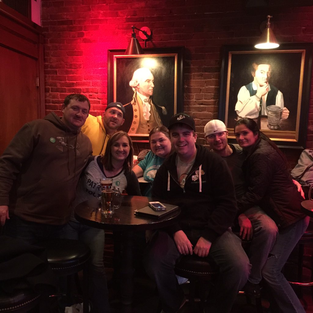 heatherstan80's tweet photo. @BostonCrawling thanks for a great night of crawling! #twitterstalkers #virginiacrew https://t.co/g2iU0SQjBQ