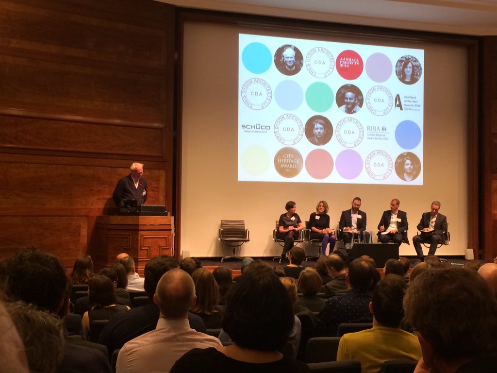 rachelbirchmore's tweet image. Chris Dyson kicks off the live pitch #RIBAGuerrillaTactics #clientperspectives