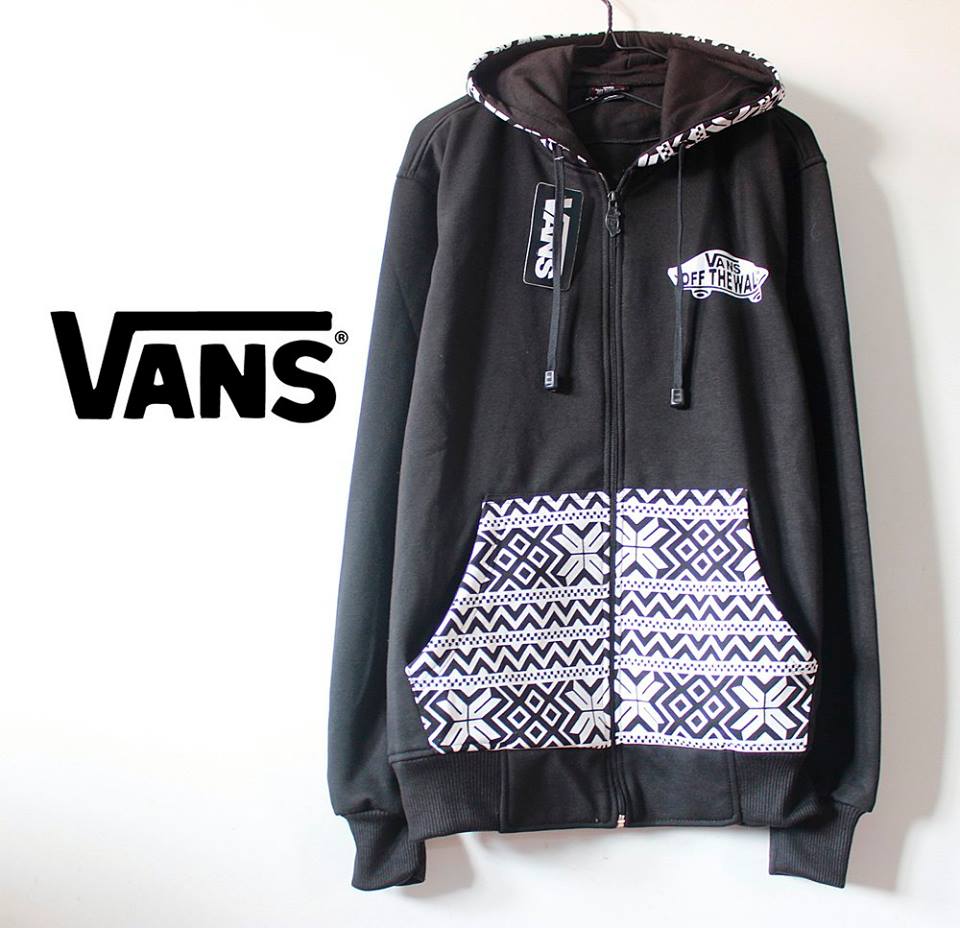 Vans Tribal || Bahan Cotton Fleece || Size Fit L || Kualitas distro (y) Cek facebook.com/kenai.group :)