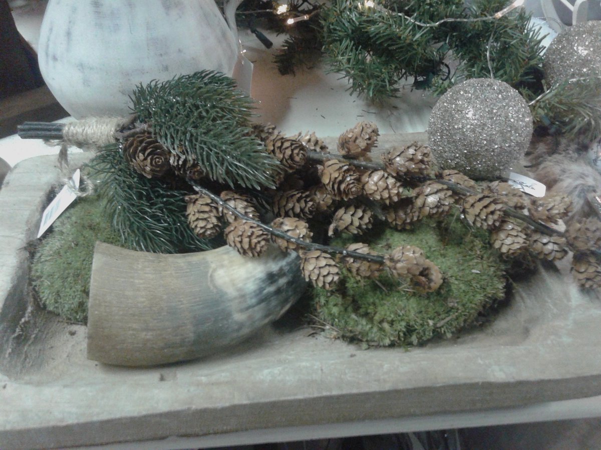 Gezellig.  Winter decoratie.