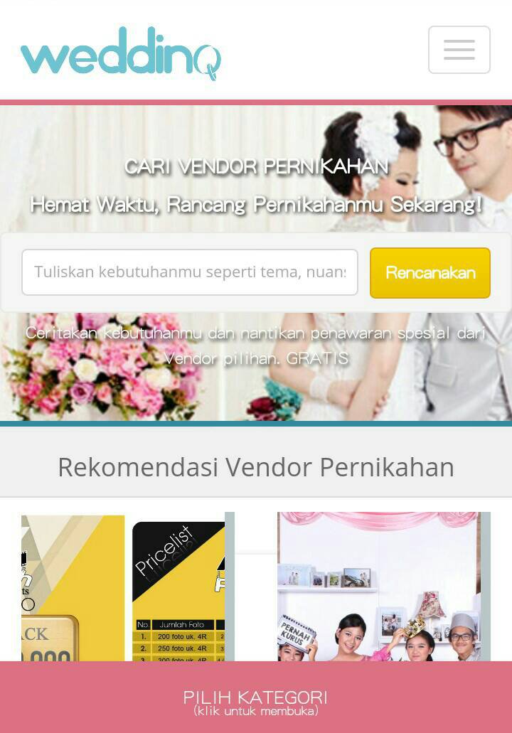 Cobain buff.ly/1l8Xarq, siapa tau kamu dapet harga spesial dari vendor!