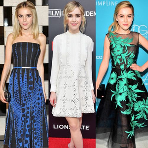 Happy 16th Birthday, Kiernan Shipka! All of the Mad Men Star\s Stylish-Beyond-Her-Years Red 