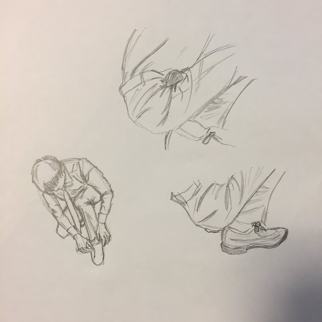 ダンドロ085 しゃがむ 靴紐を結ぶ ダンドロ Twitter Search