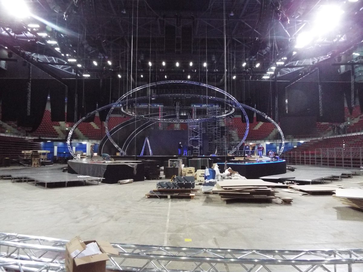 EurovisionJr's tweet photo. Here are the latest pictures from the arena: https://t.co/MOPQB6BJxp #stageconstruction #jesc2015 #discover https://t.co/ZAgS7LSAJG