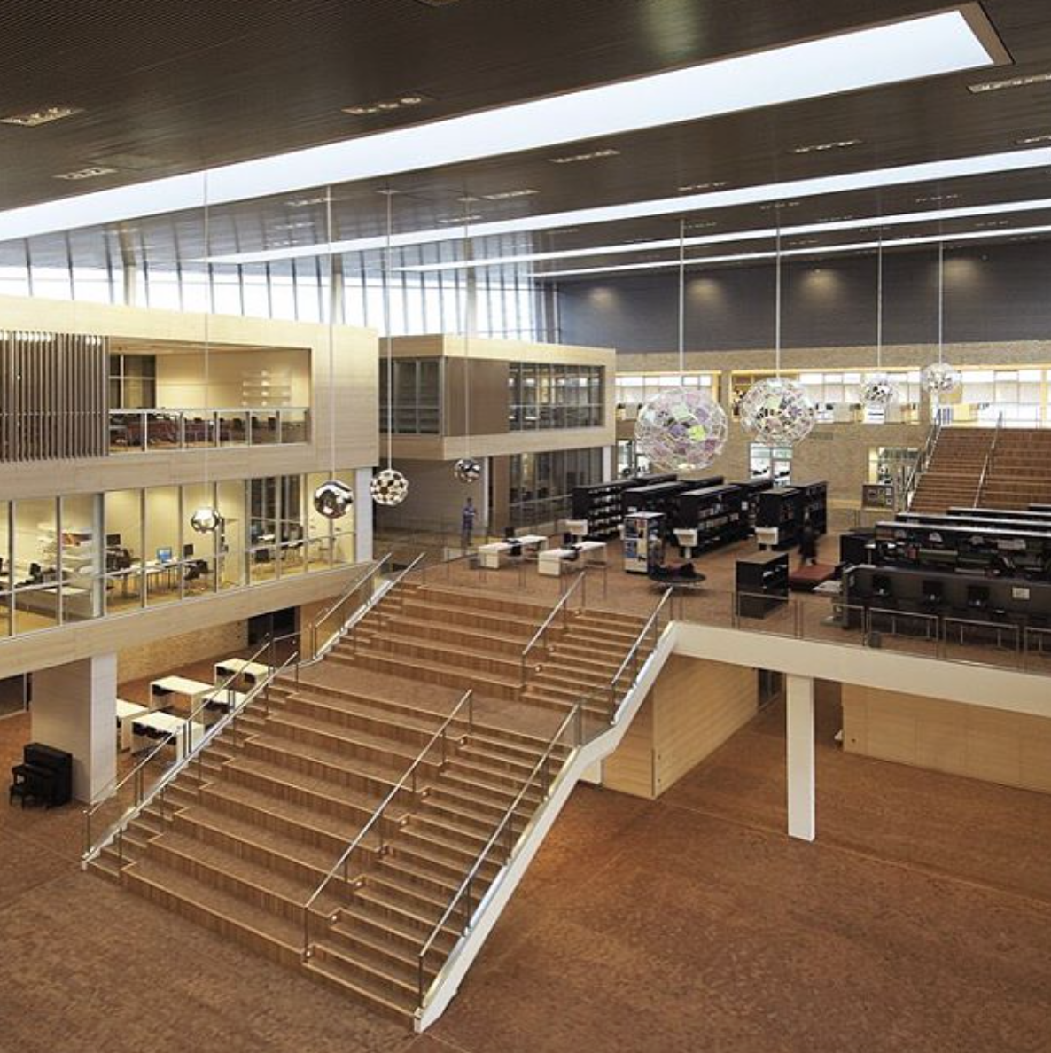 thearchiproject's tweet photo. "Students appreciate high quality  &amp; won't vandalize it." Julian Weyer from #CFMøller on their AP Møller School https://t.co/NU0mVB35jb