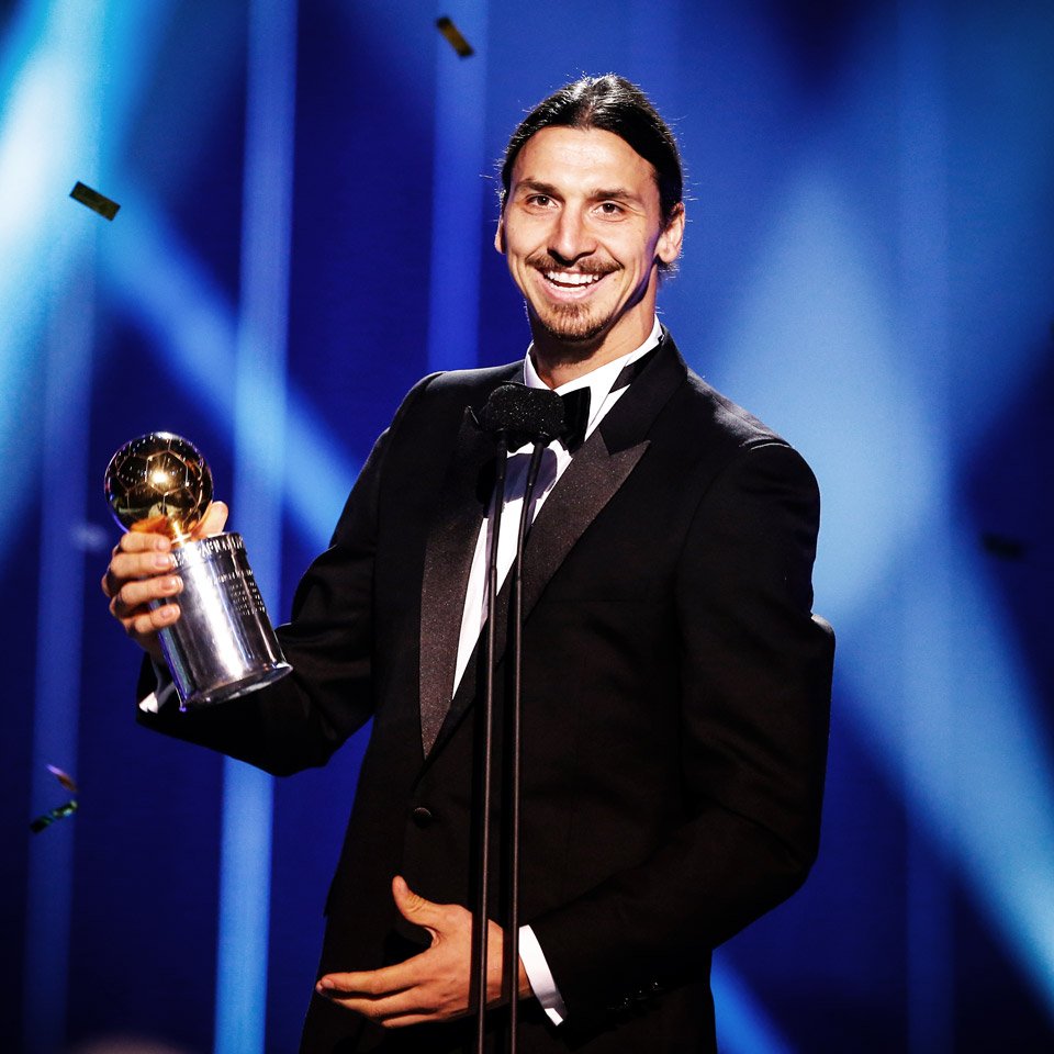 Zlatan Ibrahimović on Twitter: "My 10th Golden Ball, the award for Sweden's Football Player of the Year. https://t.co/9t3gXsVNFL"
