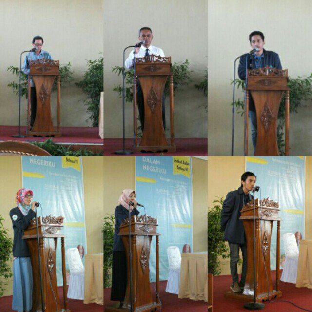 foto yg sedang memberikan sambutan ;)