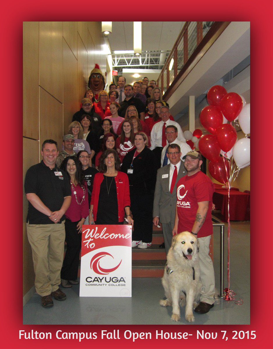 CayugaCC's tweet photo. #FultonCampus #openhouse was another great success!!! TY to all that came to see what we have to offer! #CayugaCC https://t.co/IgzWuhddKr