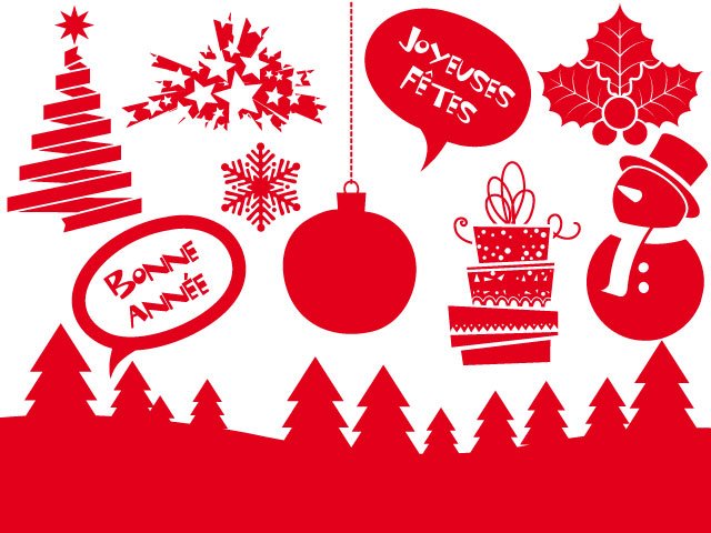 Il est encore temps de penser à vos #cartes de #voeux, #calendriers, #décoration de #vitrines, #flyers, etc...