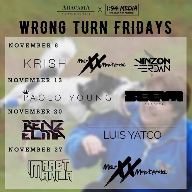 194_media's tweet photo. Here’s who we’re partying with over #WrongTurnFriday. Which DJ are you looking forward to? https://t.co/xZWwGe0BkP