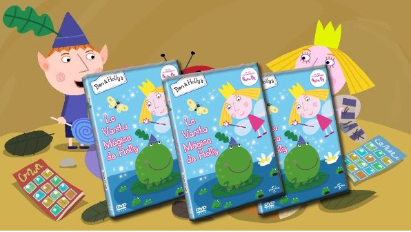 Vertele's tweet photo. ¡Regalamos 3 DVD's de 'Ben&amp;Holly: la varita mágica entre todos los Retuits! https://t.co/lSPjAfVpwQ  #concursos https://t.co/iaFzcCxXEi