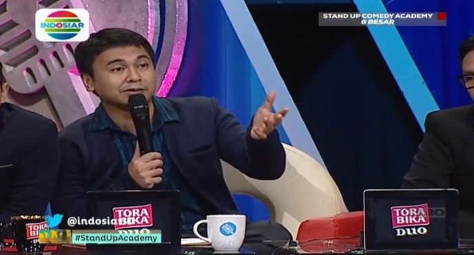 Indosiar's tweet photo. kata @radityadika seger banget , cth battle yg bagus tuh kayak @Ephysekuriti dan @LufiasBlack #StandUpAcademy https://t.co/XdpHgIbqnK