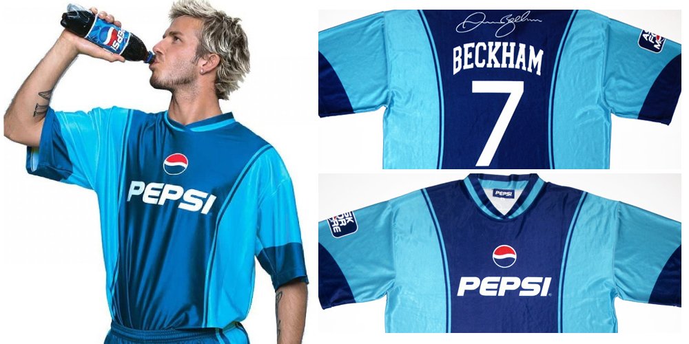 BECKHAM 7 PEPSI シャツ