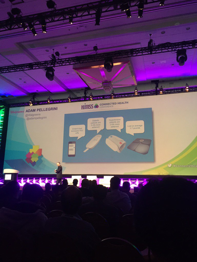 hyl21's tweet photo. @adampellegrini I am loving this Walgreens connected health innovation. #futurepharmacy@Walgreens @mhealthsummit https://t.co/eFryzf2TiL