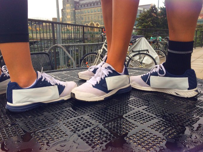 Student Athletes at Georgetown Are Covering Up Their Swooshes to Protest  Nike | Sole Collector