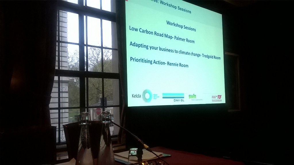 FoodManufacture's tweet photo. Hearing about how food and drink manufacturers can tackle climate change #FDFsustevent https://t.co/KXLDBO0fGP