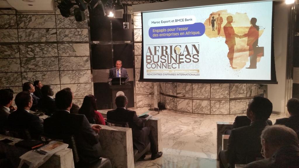 #africanbusinessconnect2015 commence avec Mr Hassan Belatik, Directeur Marketing Entreprise et Pilotage
