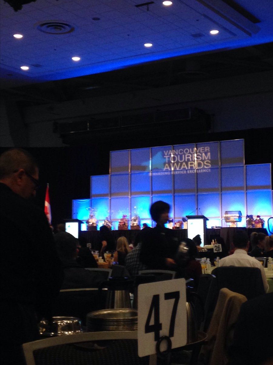 krista_larson11's tweet photo. Excited to be at my first Vancouver Tourism Awards Gala! #VTAGala2015 https://t.co/NuEMfOpk9g