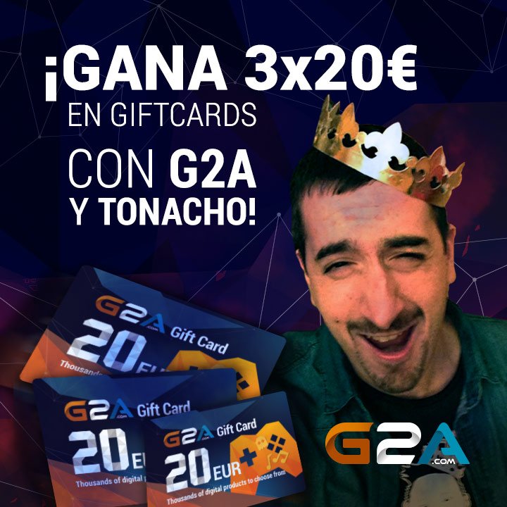 G2A_ES's tweet photo. ¡Seguimos celebrando el Twitter @G2A_ES! ¡Se nos une a la fiesta @tonacho! +info: https://t.co/4IIypjNncV 🎉🎉🎉 https://t.co/jCOZTBM1AA