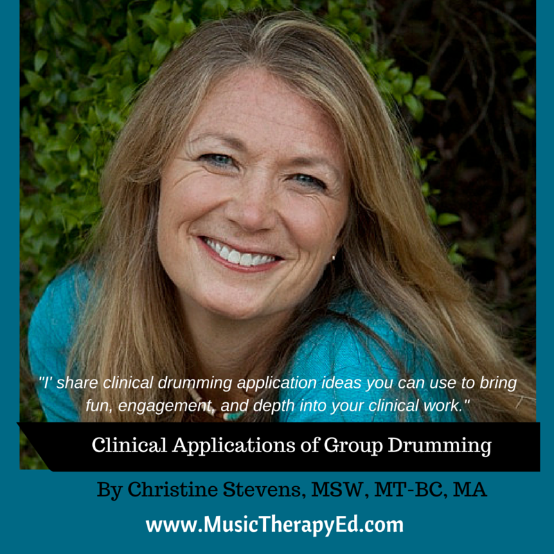 MusicTherapyEd's tweet image. How do you create an even playing field with kids &amp;amp; drums? Christine Stevens answers it here
bit.ly/1M37Mkf
