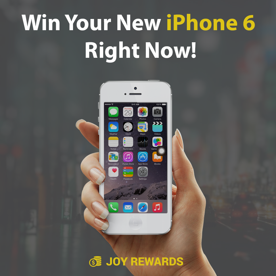 JoyRewards's tweet photo. Here is your chance to win iPhone 6 with Joy Rewards! #giftcard #iPhone6s #giveaway Details: https://t.co/UusEpxC9Fa https://t.co/aQdznJmJiq