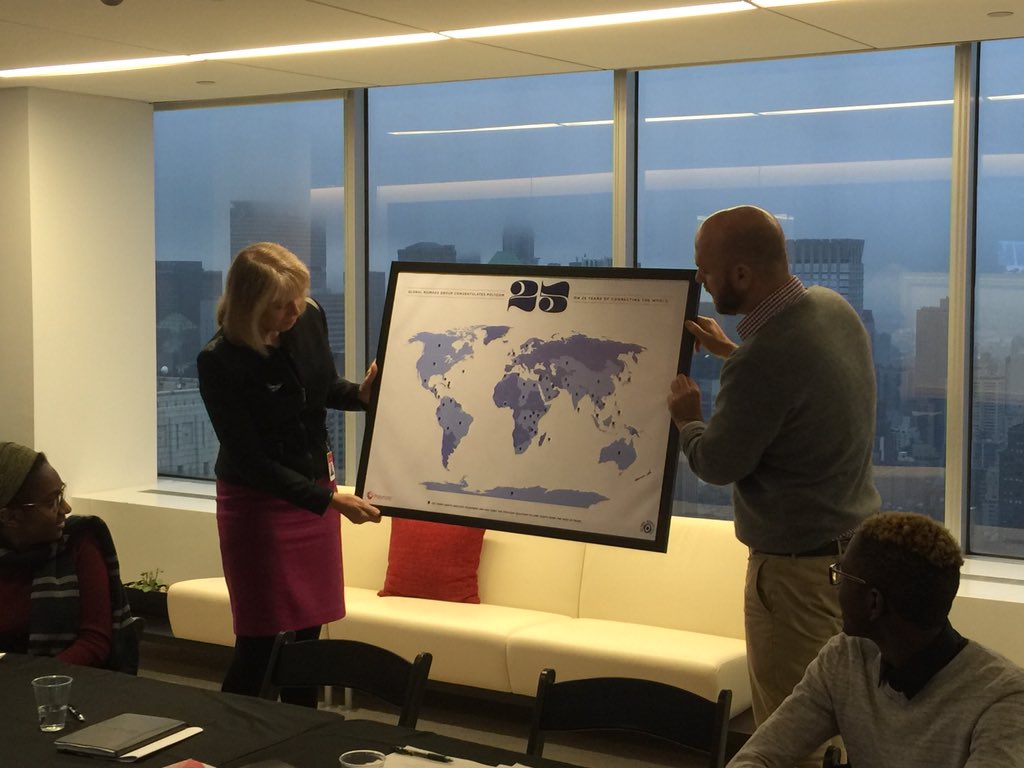 PolyCompany's tweet photo. Thank you @global_nomads for the amazing gift! #Polycom25 #PolycomGives https://t.co/FxxHe3neYP