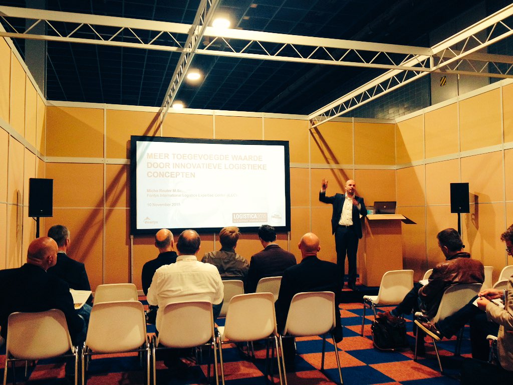 Succesvolle interactieve sessie #toegevoegde waarde  logistieke dienstverlening @logisticabeurs #fontysILEC