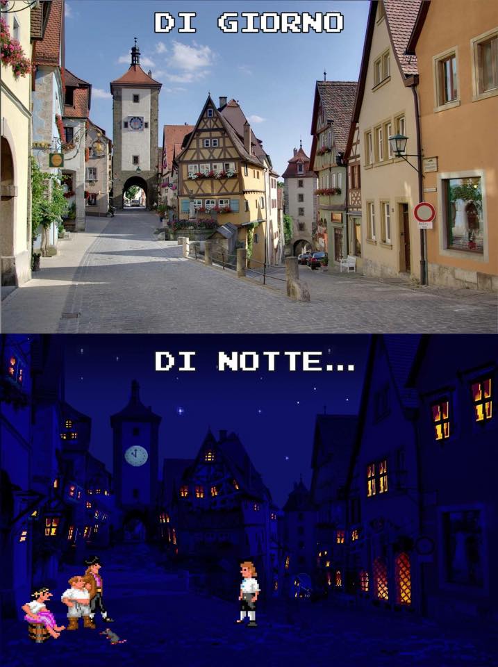 Rothenburg ob der Tauber, Germany <3 #Monkeyisland #amarcord