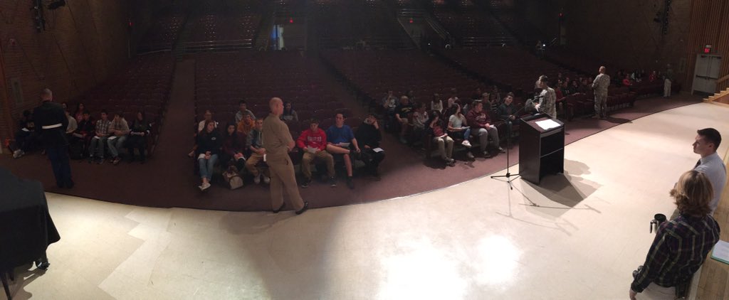Mrs_EriksenK's tweet photo. Understanding the importance of Veterans Day #HPSDen #CFdenpics https://t.co/KTx4zLFPYj