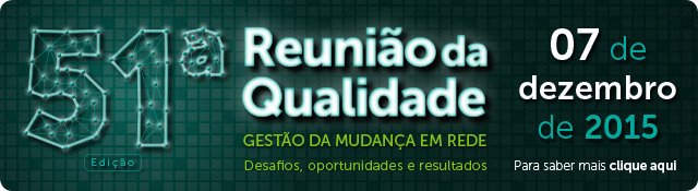 Dia 7/12 acontecerá a 51ª Reunião da Qualidade, em que prof. Ely de Mattos falará sobre iRS.bit.ly/1GV69Gw