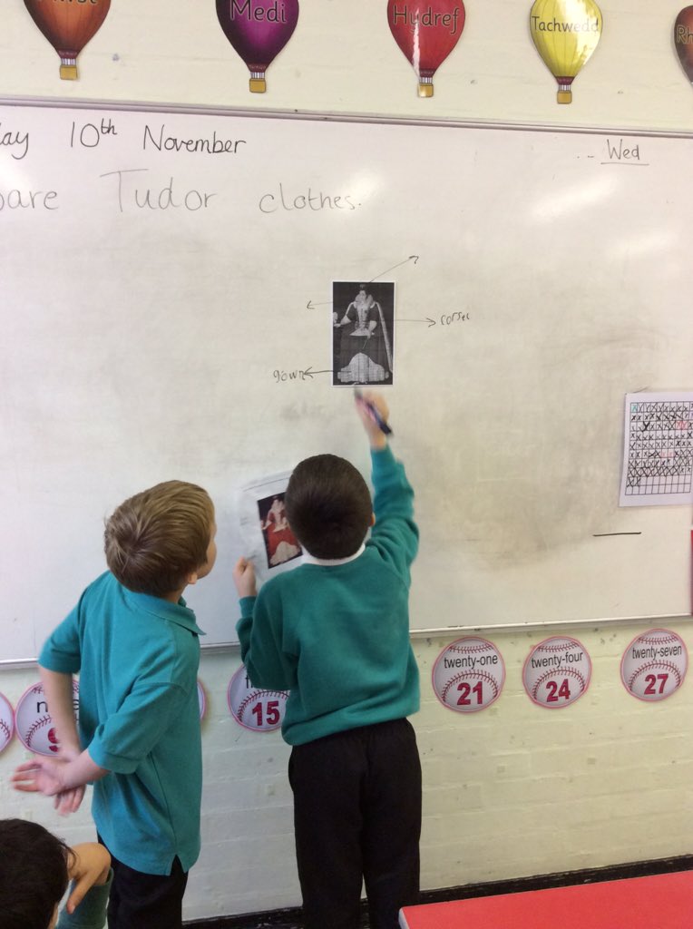 Springwood_Prm's tweet photo. We labelled Tudor clothing today in #springhistory #springraglan https://t.co/q7hCFmJPZ2
