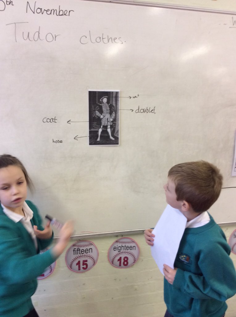 Springwood_Prm's tweet photo. We labelled Tudor clothing today in #springhistory #springraglan https://t.co/q7hCFmJPZ2