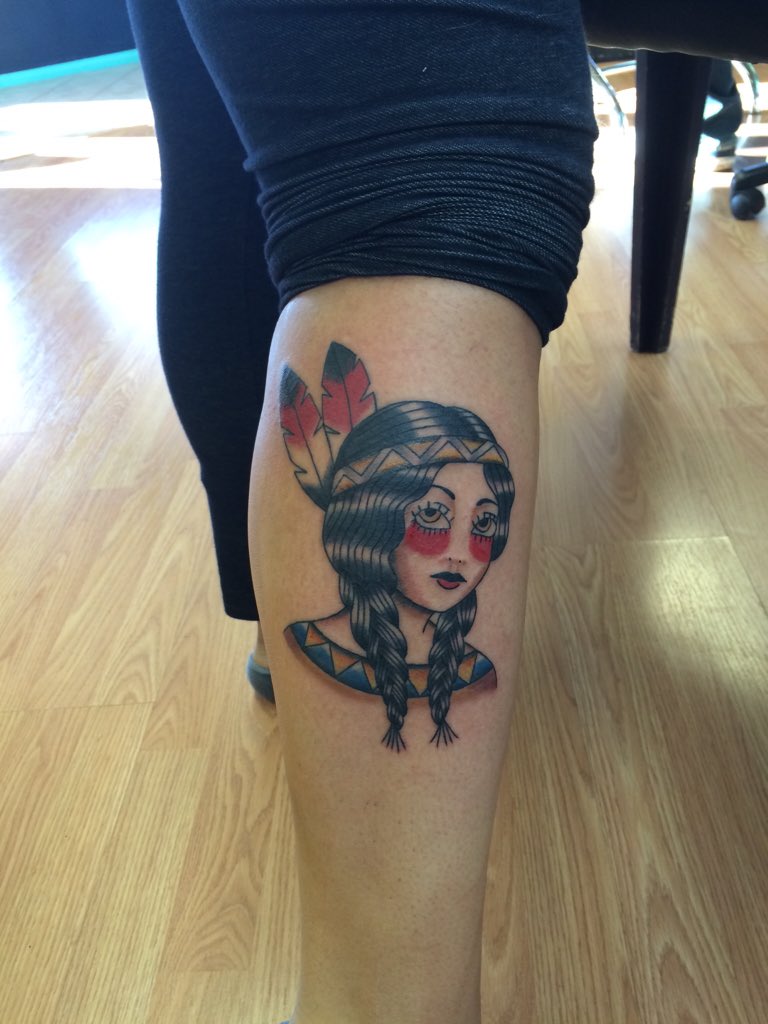 2bitSmashist's tweet photo. Twitter is hard to keep up with and use lol but here's a #tattoo I did lol https://t.co/sL6rZ1OUmm