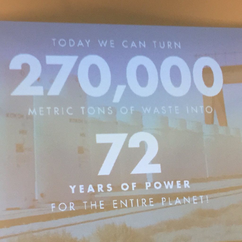 Power from Nuclear Waste, Leslie Dewanz #EnergyForHumanity