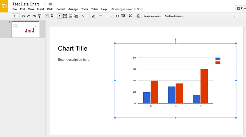 Add a Bar Chart in Google Slides #edchat #GoogleEdu freegoogleslidestemplates.com/blog/how-to-ad…