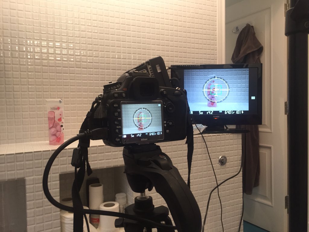 Bluelightprod's tweet photo. Great fun creating a stop motion promo clip for @bubbletCosmetic https://t.co/cJXTS6YSep