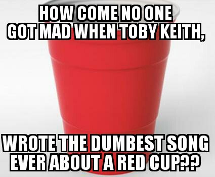 hillbiIIybrown's tweet image. @Starbucks @TobyKeithMusic @theShowgram @LexandTerry #offended  #toosensitive #overreactmuch #funnytome #redsolocup