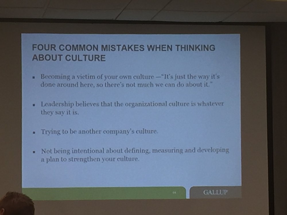 jeffskipperinc's tweet photo. Gallup data shows 4 common mistakes when developing culture. #change2015 https://t.co/8jxiEoaZ4L https://t.co/FmYaDJsccC