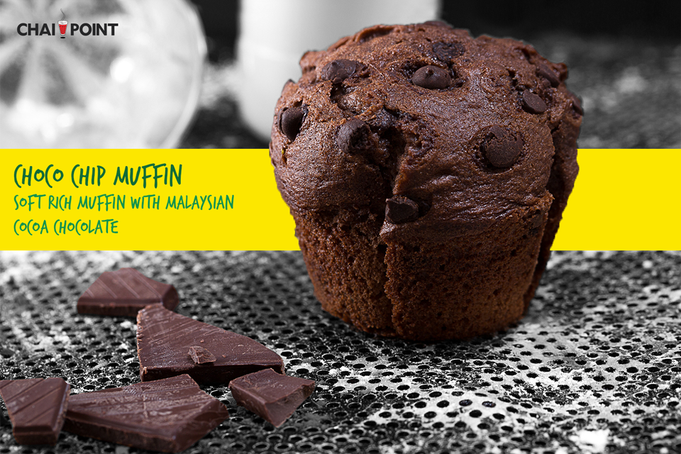 Chai_Point's tweet photo. Pamper your sweet tooth like nobody's business. No Sharing this muffin! #ChaiPoint #IndiaRunsOnChai #MadeForChai https://t.co/Ltunlr4Up1