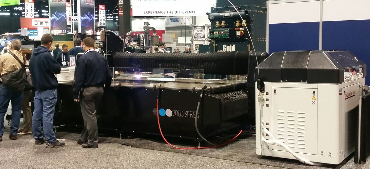 MultiCamQuebec's tweet image. Joignez-vous au @FabtechExpo à Chicago ! Plasma Série 3000 et Jet d'eau Série 3000 en démonstration!