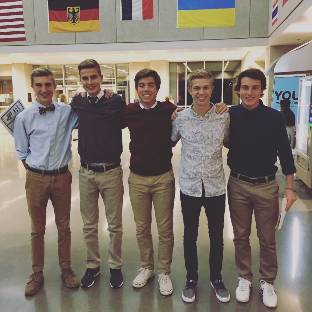 AustinRagusin's tweet photo. I rapped my thank you's at the end of @TristanEastham and I's senior speech, so sorry. #bvswXC #finishthejob https://t.co/HsCSbQakBL
