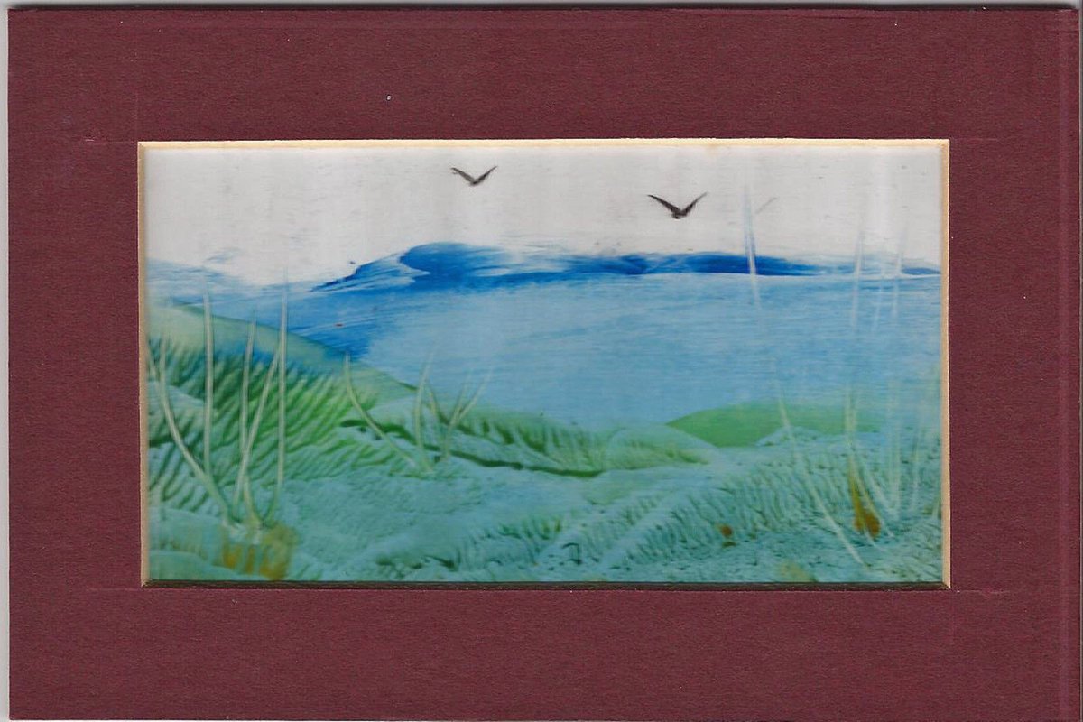 Original Encaustic Artwork LAKE LANDSCAPE - 6 x 4 - Mounted ebay.co.uk/itm/Original-E… 100% Proceeds to <a href="/BBCCiN/">BBC Children in Need</a>