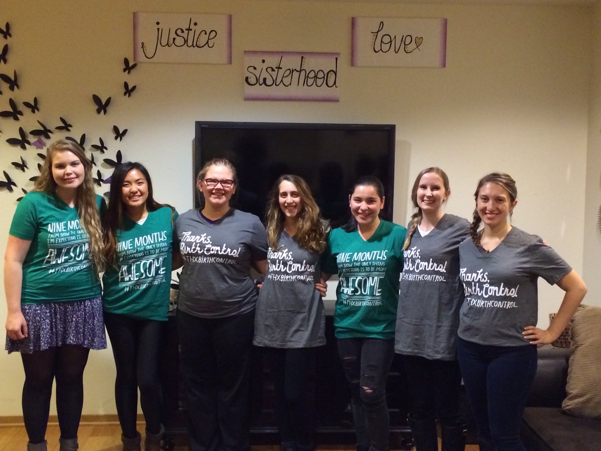 GaPlanFirst's tweet photo. The ladies of @emorydphie joined forces with @GaPlanFirst to say #ThxBirthControl today! #PlanFirstGA https://t.co/wrgPKHLhWg
