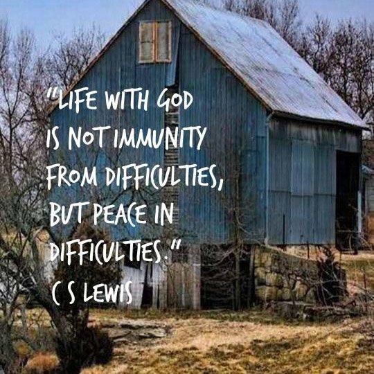 Do you live in His peace during difficult times?