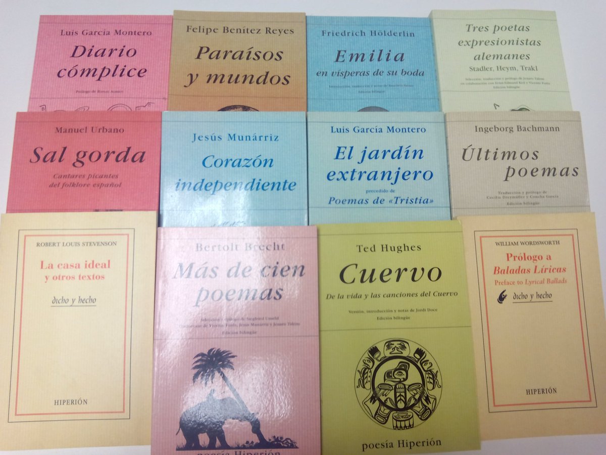 libreriamamut's tweet photo. Nuevas incorporaciones. #hiperion https://t.co/lThdqck0je